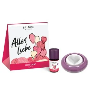 Taoasis Baldini Conjunto de aromas All the Love BIO (5 ml) - fragrância harmonizante com difusor de pedra
