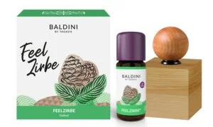 Taoasis Baldini Conjunto aromático FeelPine BIO (10 ml) - decoração de madeira como difusor