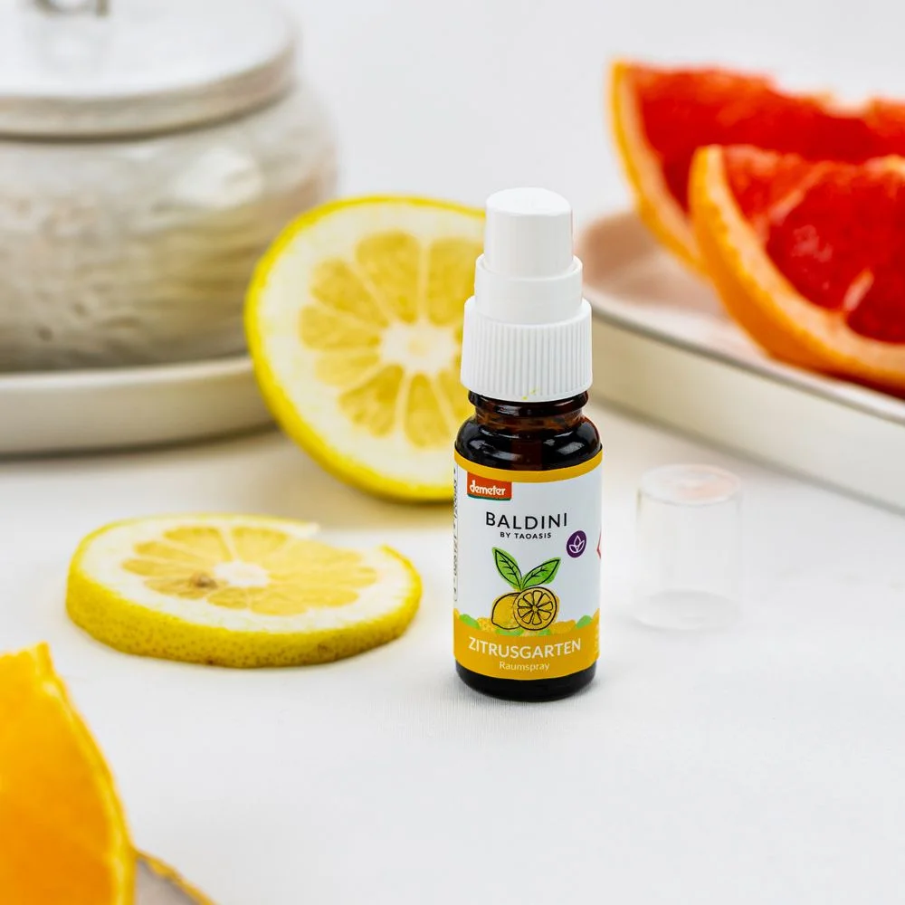 Taoasis Baldini Ambientador Citrus Garden BIO 50 ml - refresca e energiza