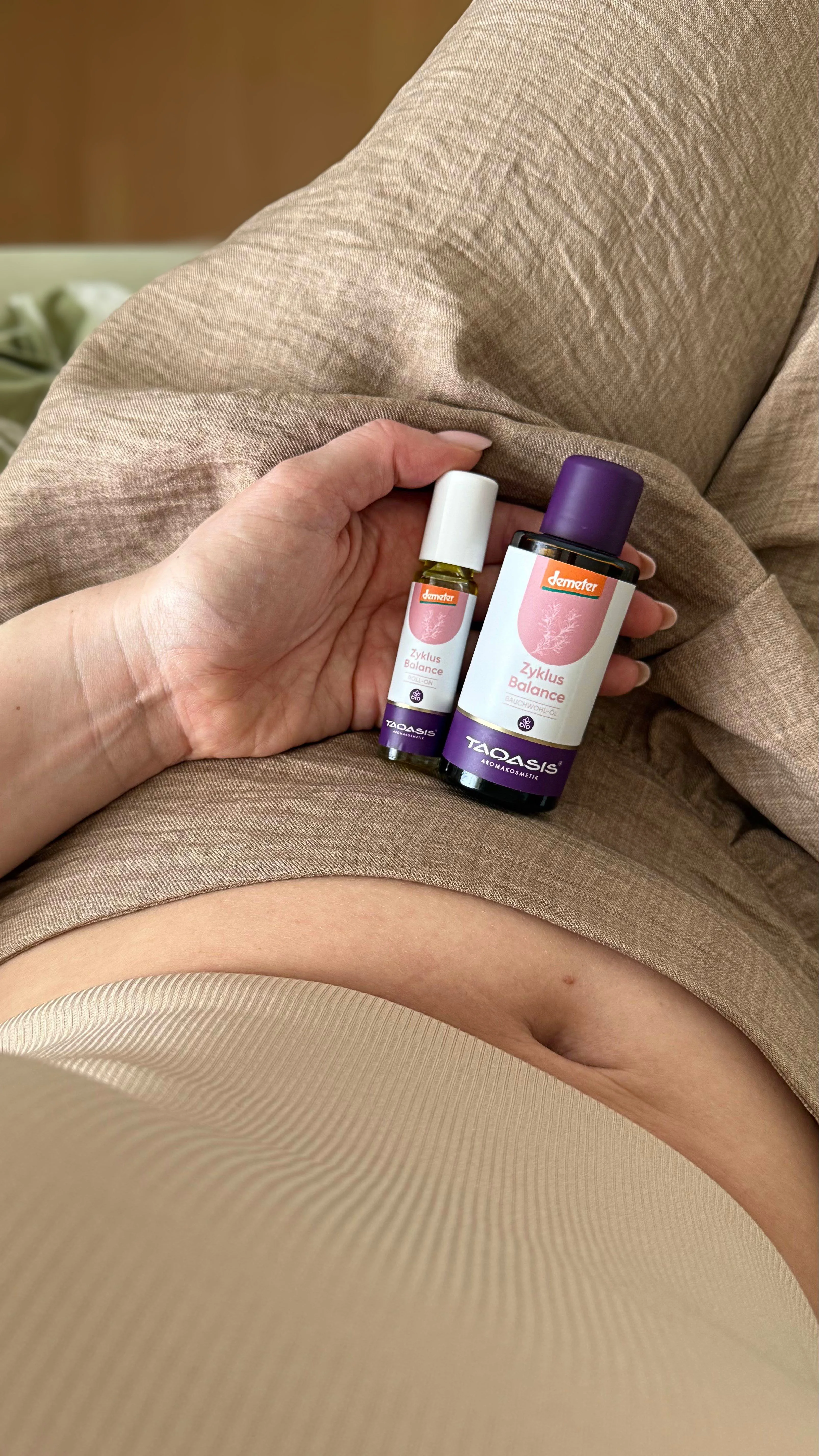Taoasis Óleo de massagem Women Cycle Balance BIO (50 ml) - promove o relaxamento do corpo durante o ciclo menstrual