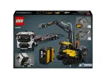 Technic 42175 Camião Volvo FMX e escavadora elétrica Volvo EC230
