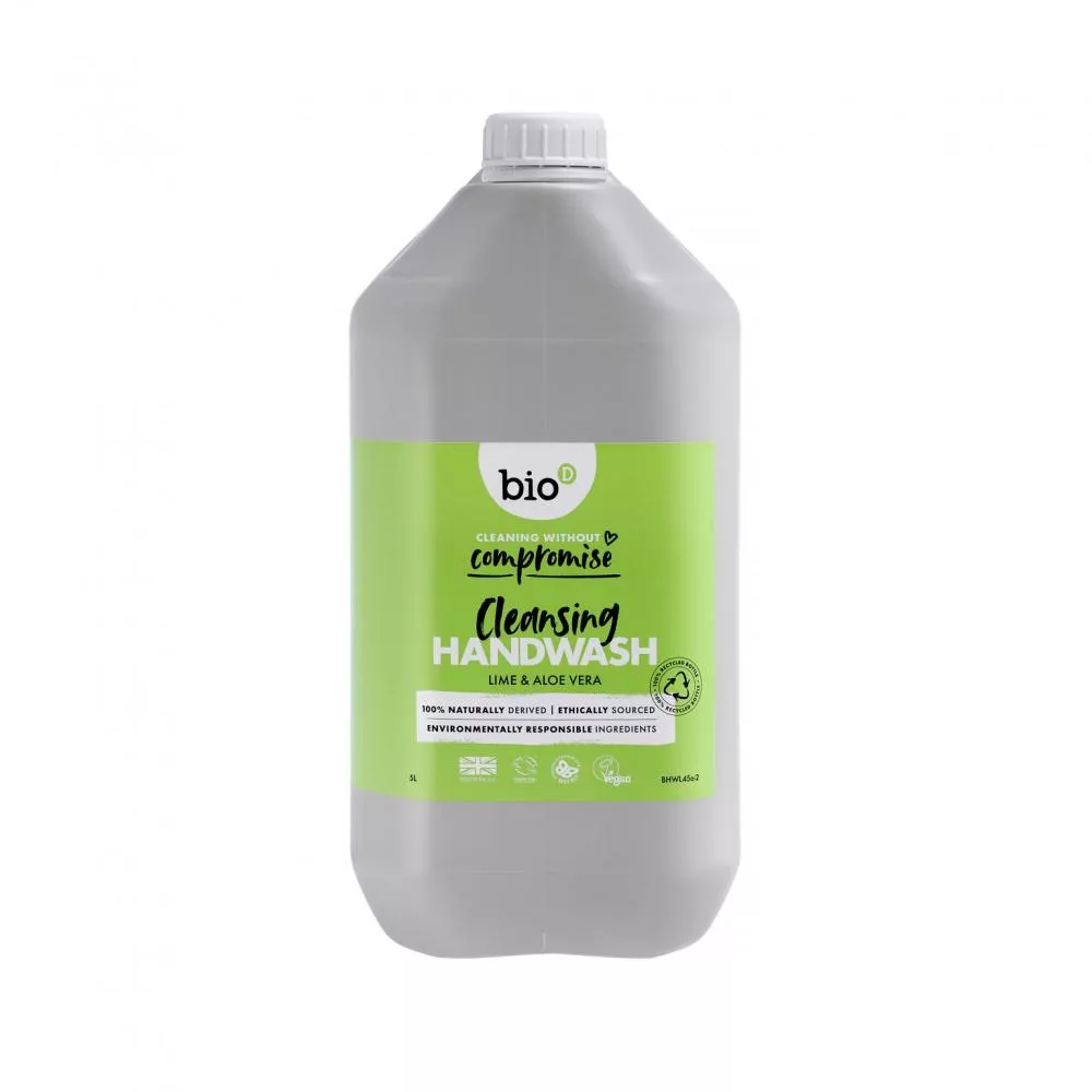 Bio-D Sabonete líquido para as mãos Aloé Vera e cal - lata (5 L)
