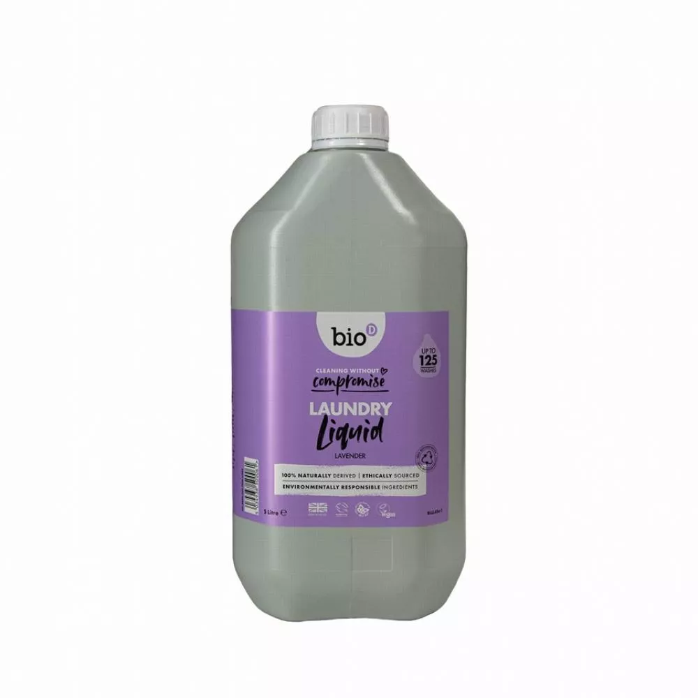 Bio-D Gel líquido de lavandaria com aroma de lavanda - recipiente (5 L)
