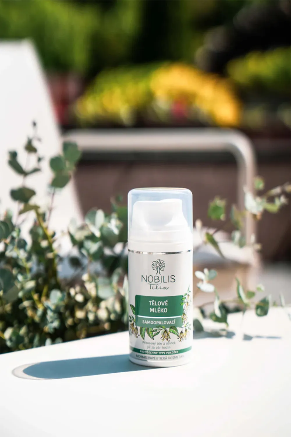 Nobilis Tilia Loção auto-bronzeadora para o corpo 100 ml