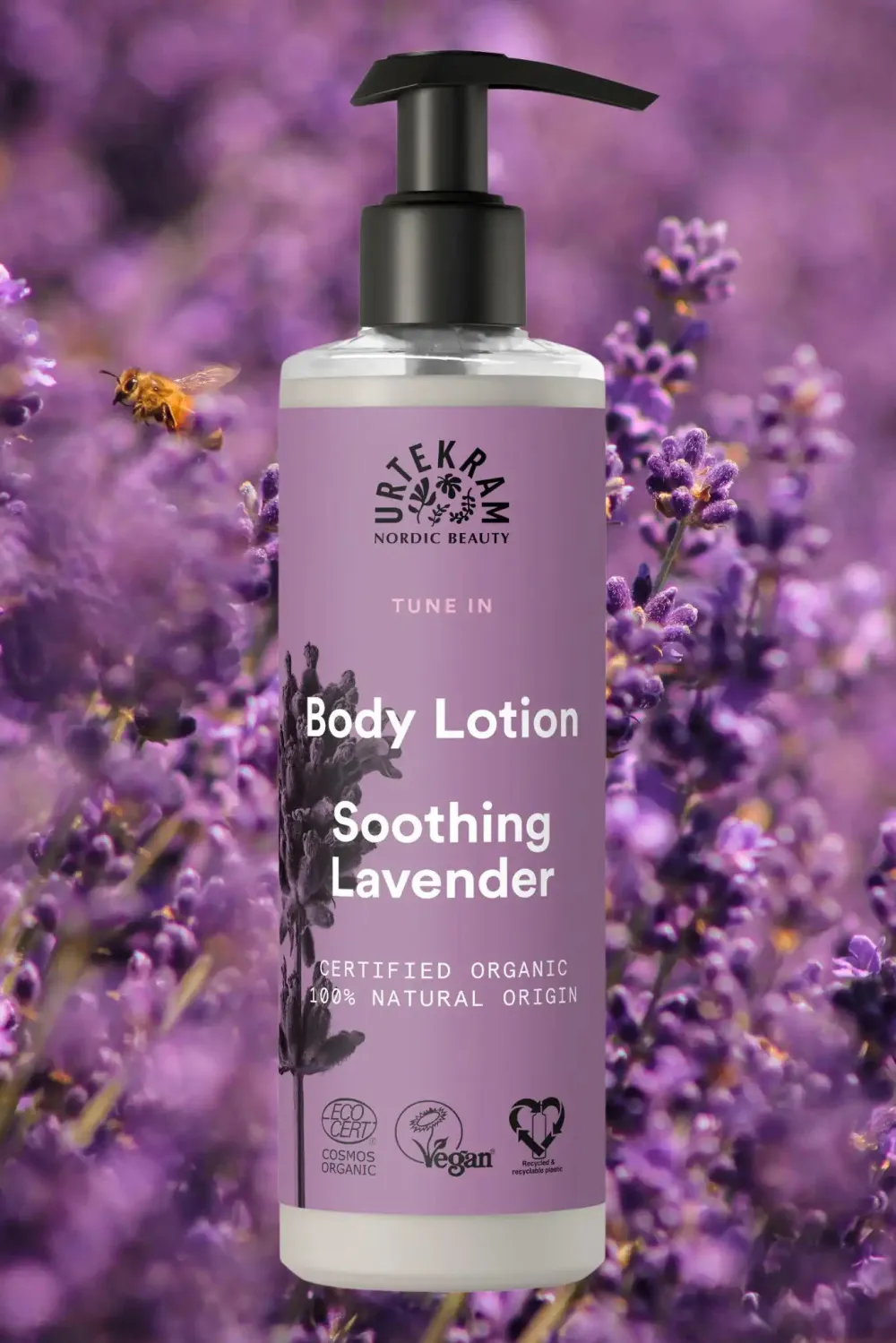 Urtekram Loção corporal suavizante de lavanda 245ml BIO