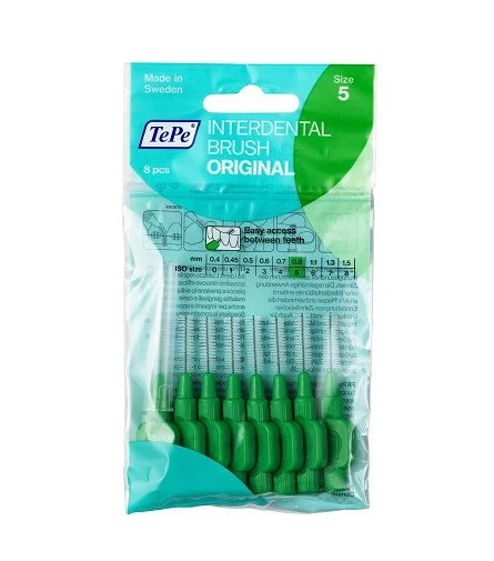Original escovas interdentais 0,8mm 8 unidades