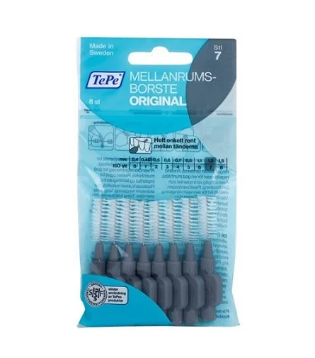 Original escovas interdentais 1,3 mm 8 unidades