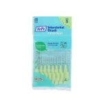 Escovas interdentais extra macias 5 verdes (0,8 mm) 8 unidades