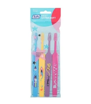 TePe Kids Select Compact escova de dentes extra macia 4 un.