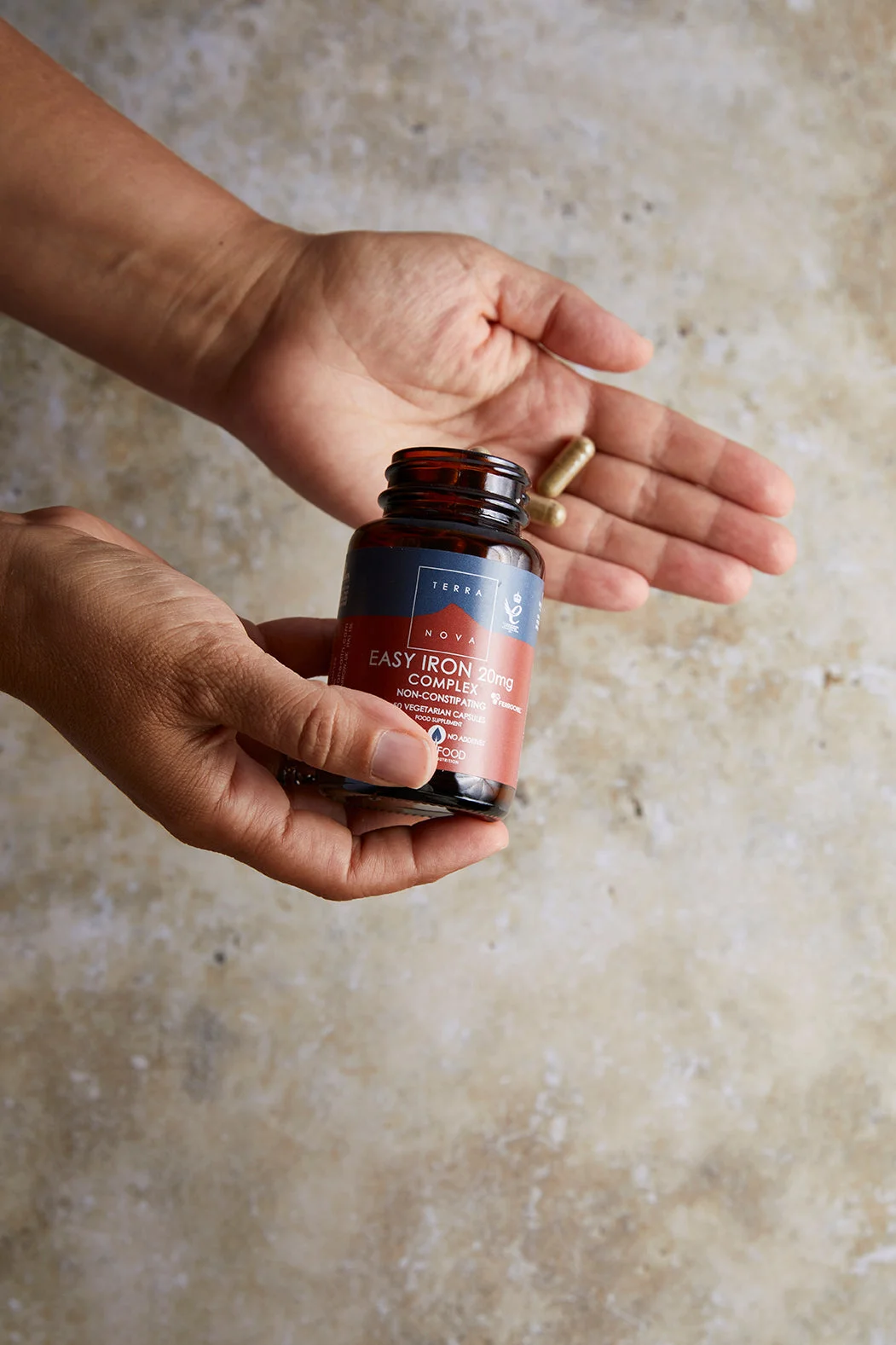 Terranova Health Easy Iron 20 mg Complex (50 cápsulas) - boa absorção