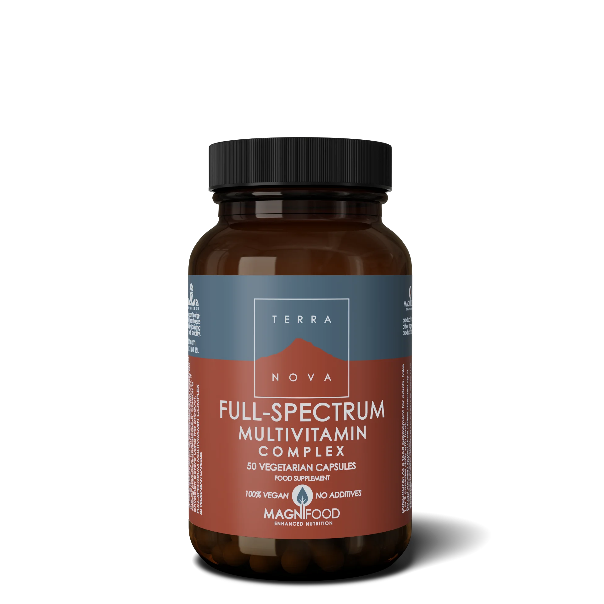 Terranova Health Complexo Multivitamínico de Espectro Completo (50 cápsulas) - apoio à vitalidade diária