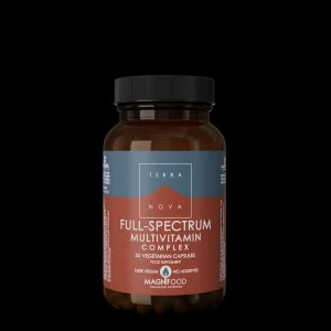 Terranova Health Complexo Multivitamínico de Espectro Completo (50 cápsulas) - apoio à vitalidade diária