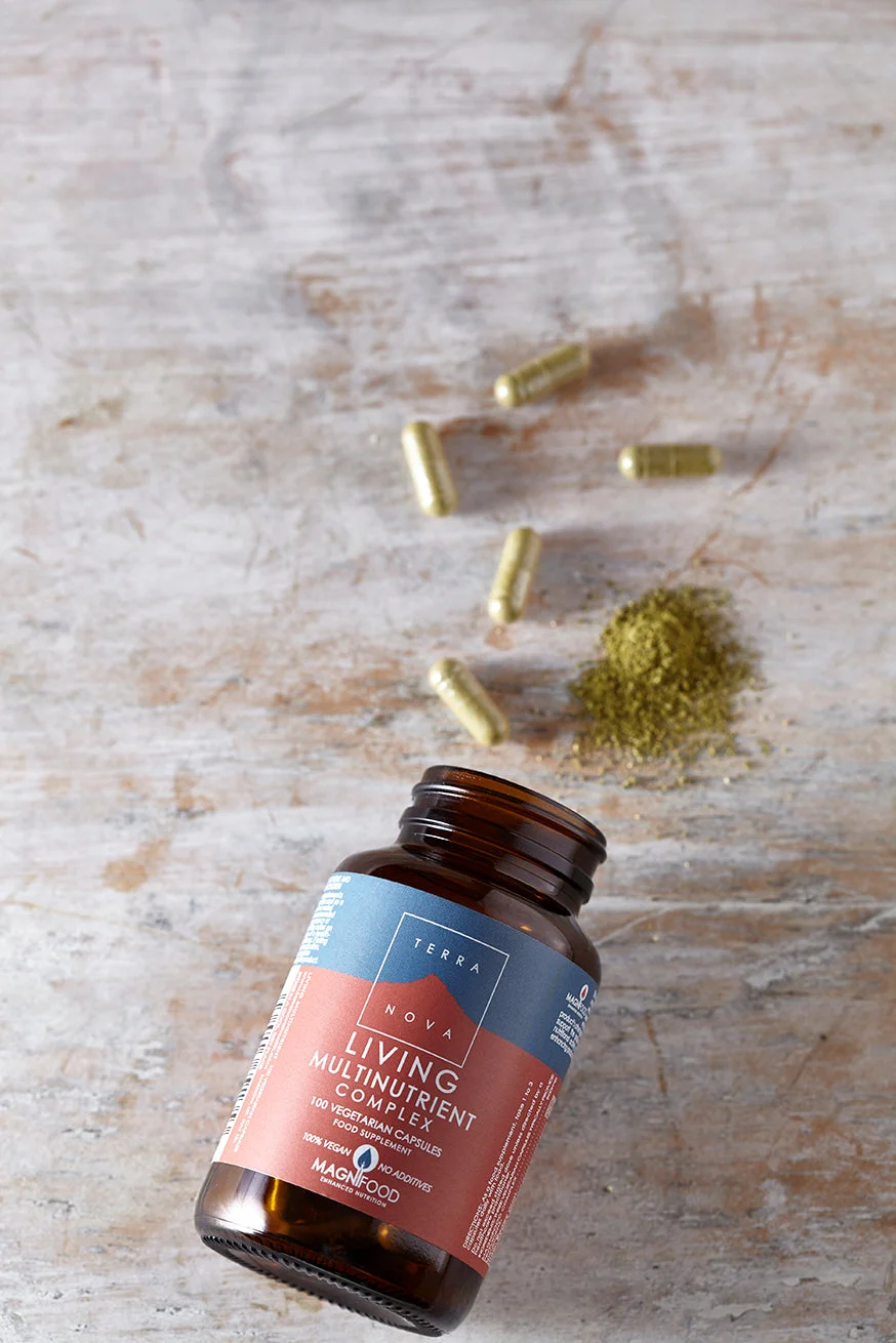 Terranova Health Living Multinutrient Complex (50 cápsulas) - suporte à vitalidade diária