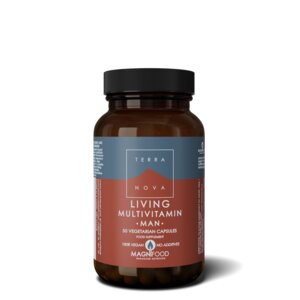 Living Multivitamin Man (50 cápsulas) - para as necessidades específicas dos homens