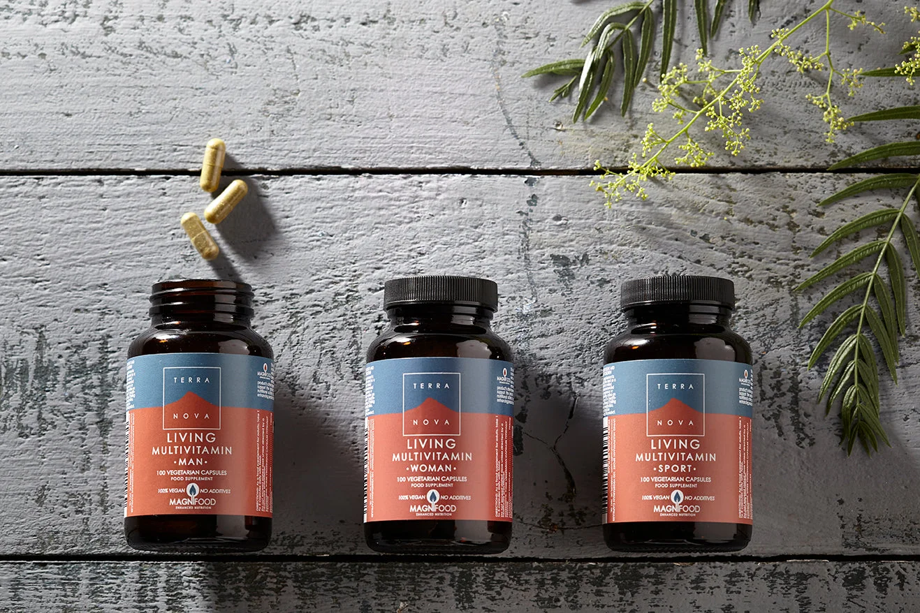 Terranova Health Living Multivitamin Man (50 cápsulas) - para as necessidades específicas dos homens