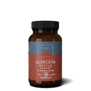 Quercetin Nettle Complex com urtiga (50 cápsulas) - para a época do pólen e para a imunidade enfraquecida
