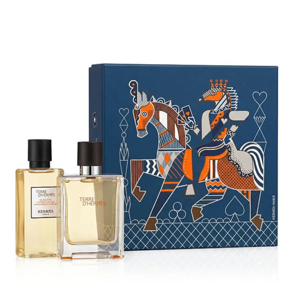 Terre D'Hermès Água de Toilette Masculina 50 ml + SG 40 ml