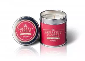 The Greatest Candle in the World Vela perfumada numa lata (200 g) - madeira e especiarias