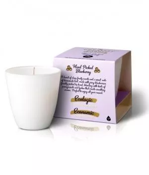 The Greatest Candle in the World Vela perfumada em vidro (130 g) - mirtilos