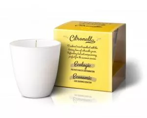 The Greatest Candle in the World A vela mais grande Vela Perfumada em vidro (130 g) - citronela