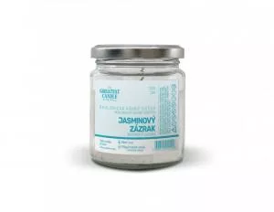 The Greatest Candle in the World A vela maior em vidro (120 g) - milagre do jasmim - dura cerca de 30 horas