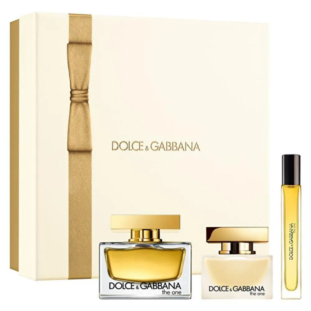 The One 75 ml + EDP MINI 10 ml + bruma capilar Eau de Parfum para mulheres 30 ml