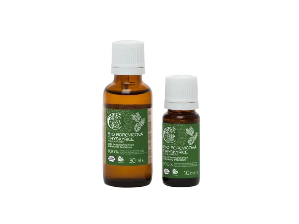 Tierra Verde Óleo essencial de resina de pinheiro BIO (10 ml)