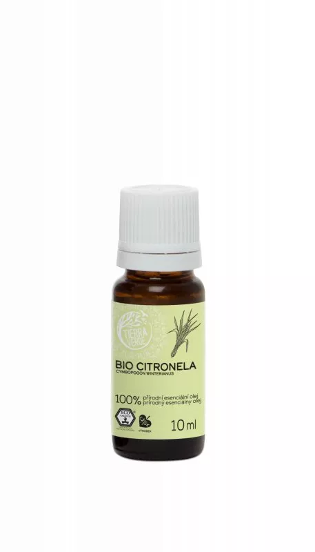 Tierra Verde Óleo essencial de Citronella BIO (10 ml) - efeitos repelentes fortes