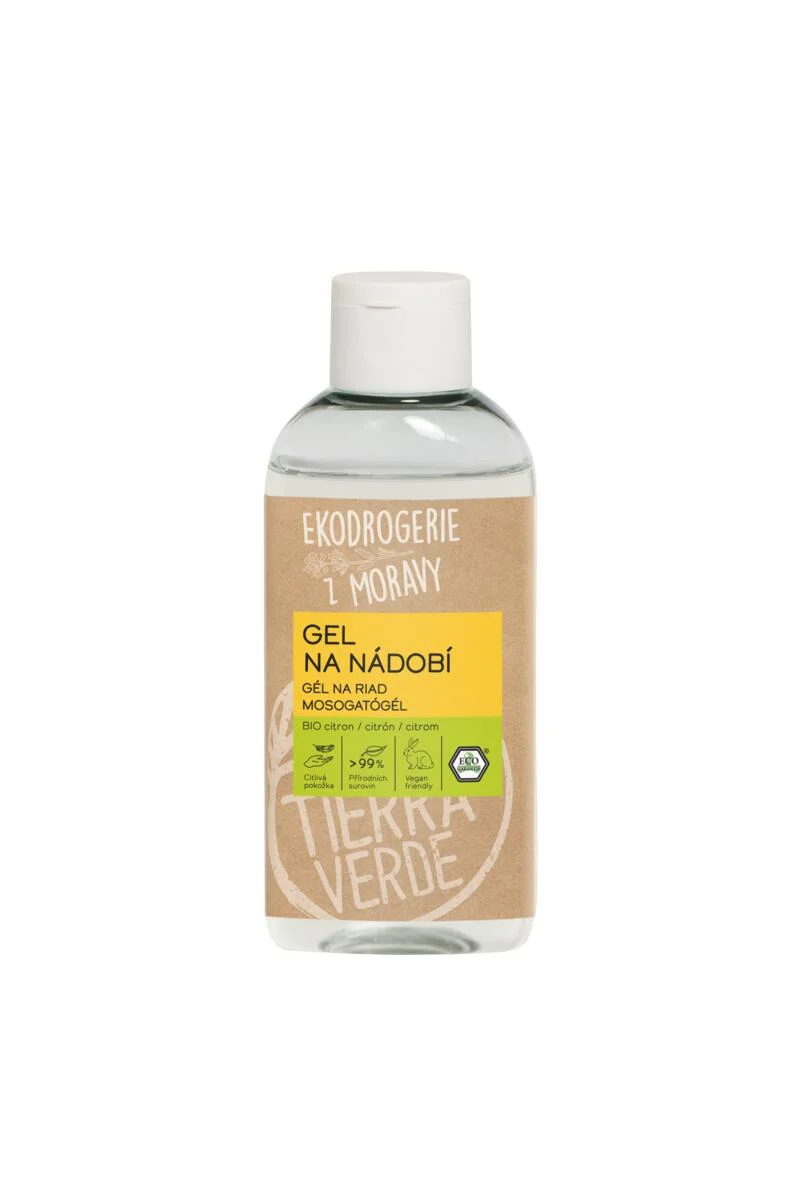 Tierra Verde Gel para lavar loiça - BIO limão 100 ml