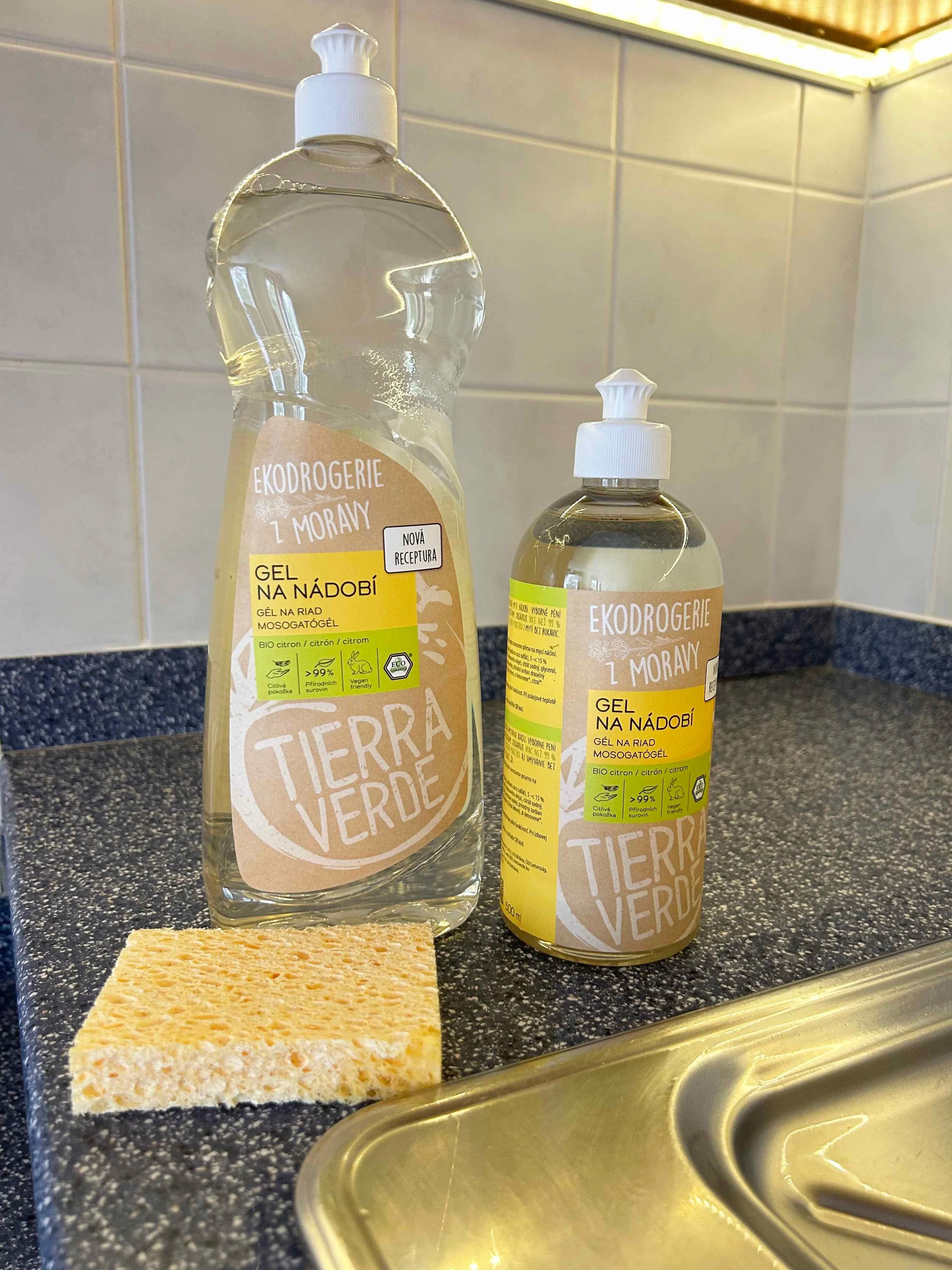 Tierra Verde Gel para lavar loiça - BIO limão 100 ml