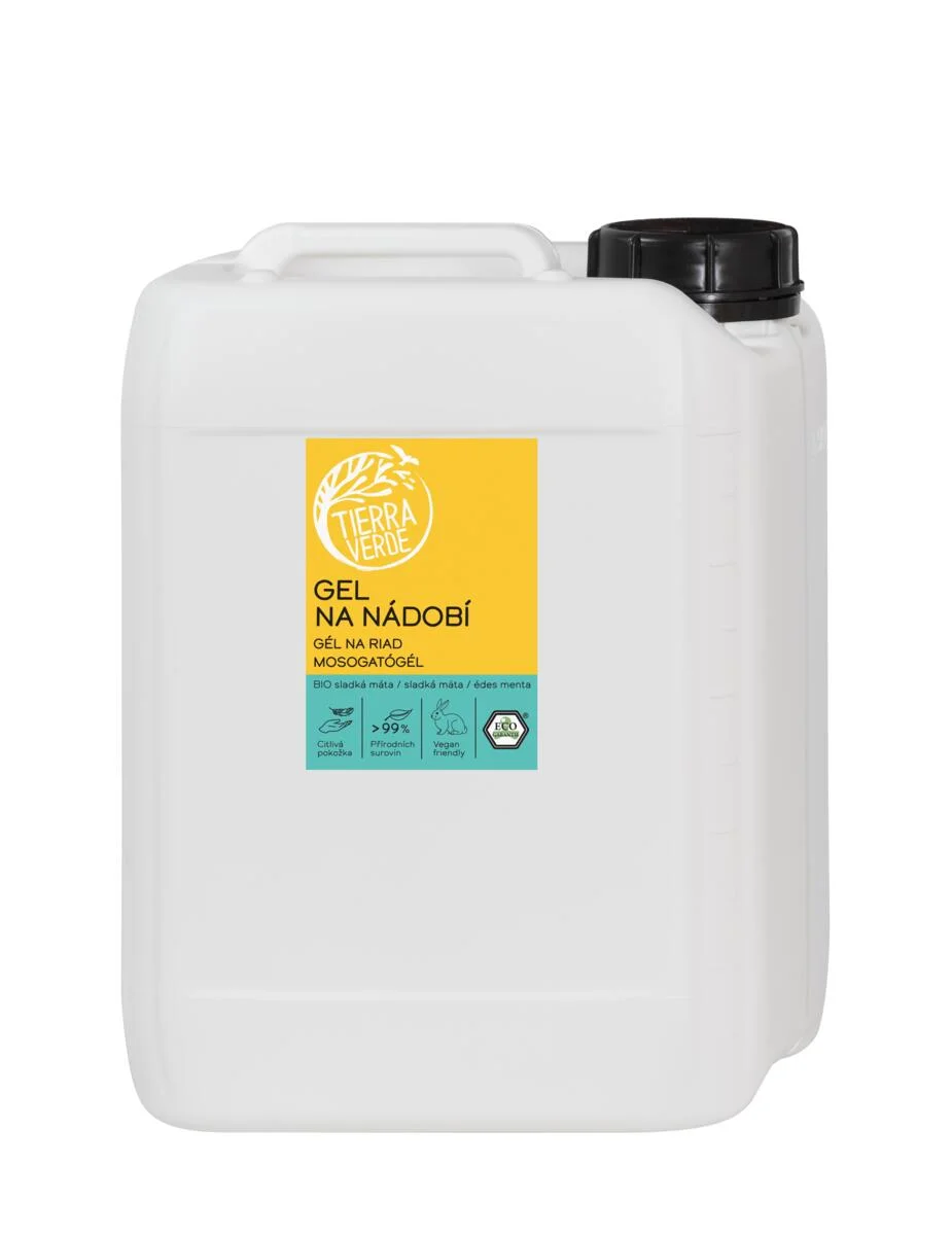 Tierra Verde Gel para lavar loiça - BIO menta doce 100 ml