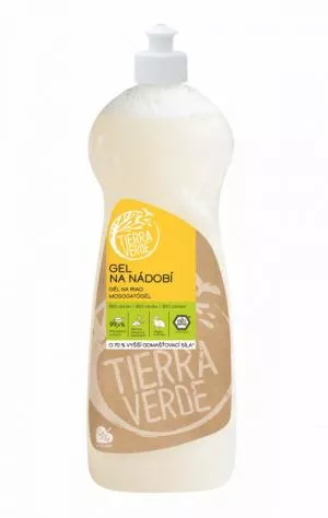 Tierra Verde Gel de lavagem de louça com óleo de limão orgânico (1 l)