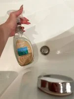 Tierra Verde Limpador de casa de banho com menta BIO 110 ml - com tensioativos biodegradáveis