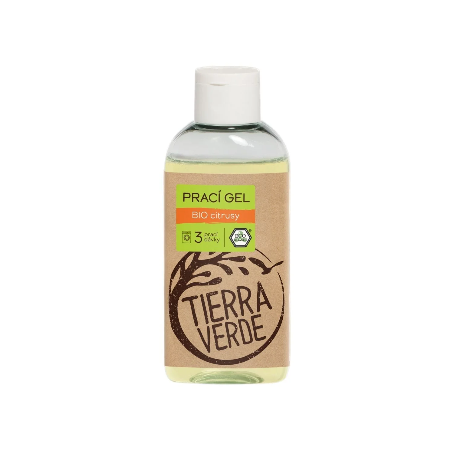 Tierra Verde Gel de lavagem com aroma de citrinos BIO 100 ml - nova fórmula melhorada