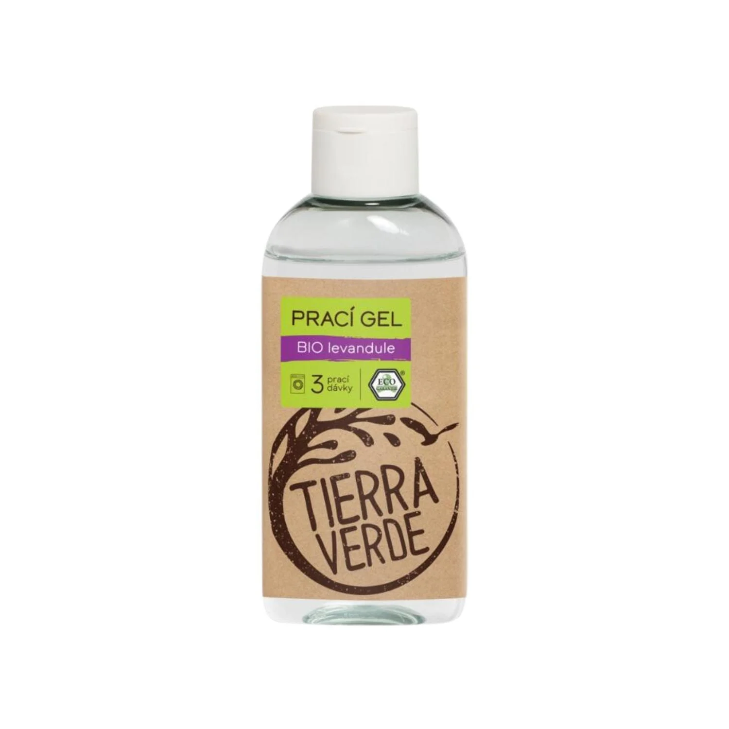 Tierra Verde Gel de lavagem com aroma de lavanda BIO 1 l - nova fórmula melhorada