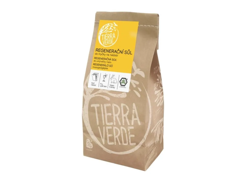 Tierra Verde Sal de lavar loiça - INOVAÇÃO (2 kg) - previne a acumulação de calcário