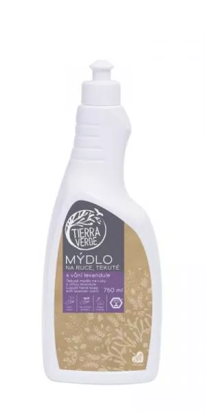 Tierra Verde Sabonete líquido para as mãos com aroma de lavanda (750 ml)