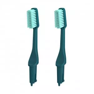 TIO BRUSH Cabeças de substituição para escovas de dentes (macias) - Living Ocean - 2 pcs