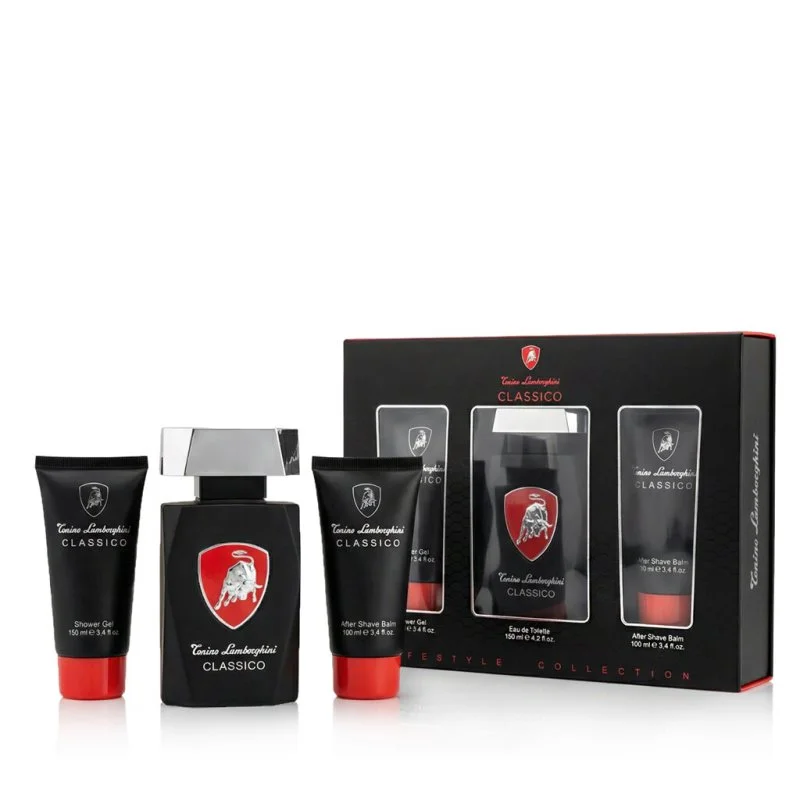 Classico 125 ml + ASB 100 ml + SG eau de toilette para homens