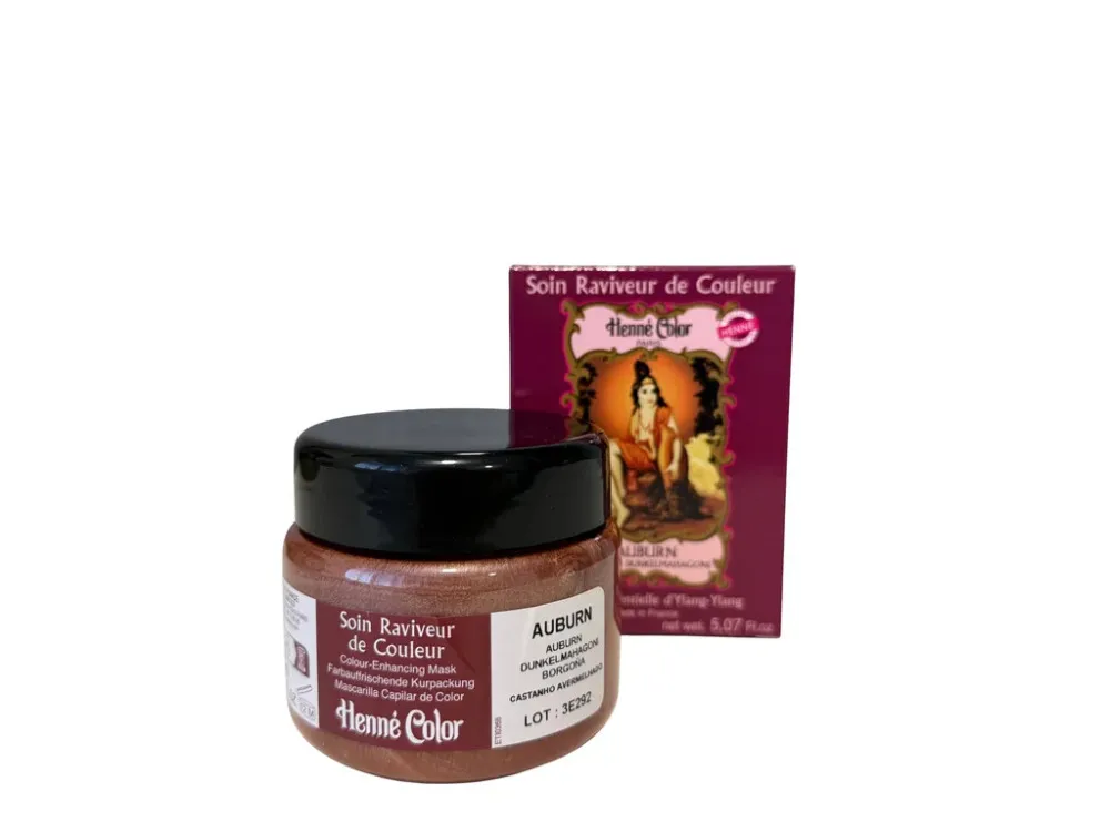 Henné Color Máscara Capilar Nutritiva Colorida 150ml Bordeaux