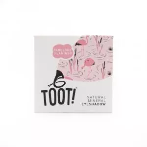 TOOT! Mineral Eyeshadow Pink - Fabulous Flamingo (2,3 g) - suave para peles sensíveis