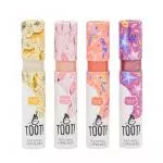 TOOT! Brilho labial natural rosa-púrpura - Starfish Shine (5,5 ml) - adequado para lábios sensíveis e alérgicos