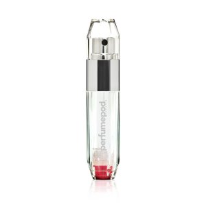 Perfume Pod Crystal atomizador de perfume recarregável Prata