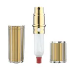 Bijoux pulverizador de perfume recarregável Gold 5 ml 5 ml dourado