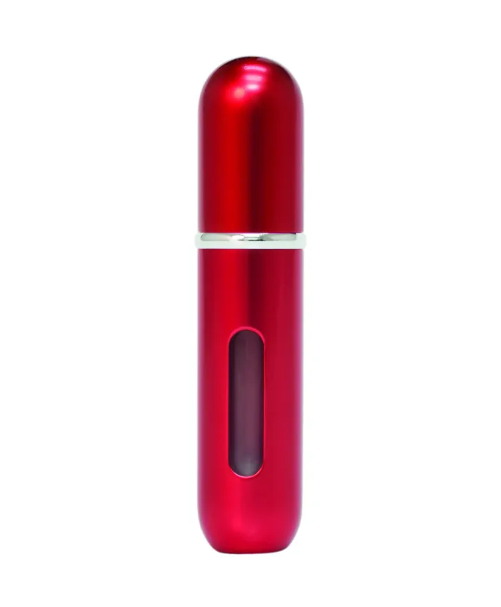 Classic pulverizador recarregável de perfume Red 5 ml 5 ml vermelho