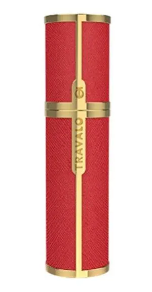 Travalo Milano spray recarregável para perfumes Red 5 ml