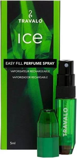 Travalo Perfume Pod Ice pulverizador de perfume recarregável para homens