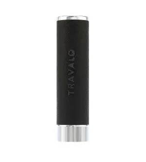 Travalo Walzer pulverizador recarregável de perfume 5 ml Leather Black