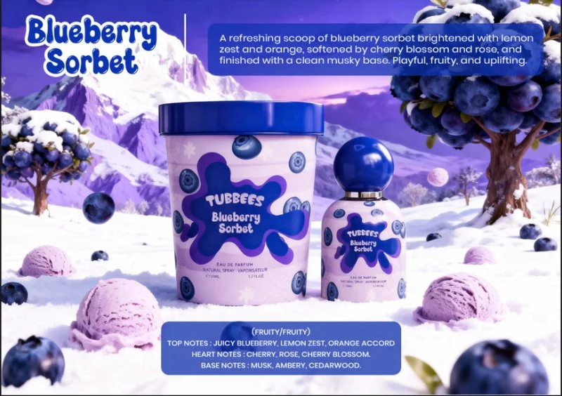 Blueberry Sorbet U Água de Perfume 50 ml
