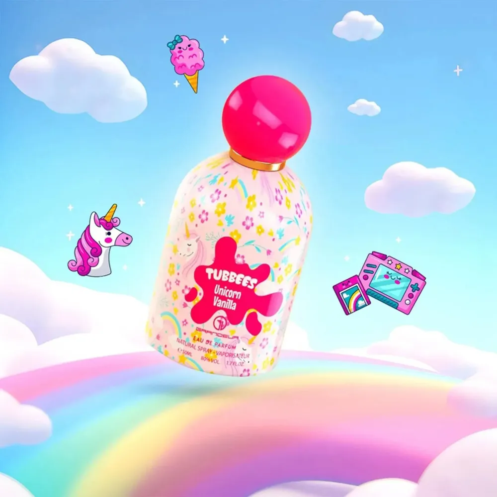 Tubbees Unicorn Vanilla água de perfume para mulheres 50 ml + spray corporal 75 ml